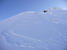 Pohľad na snehové pláne severného hrebeňa