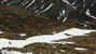 Posledné oblúky nad Spiterstulen (súvislý sneh končil asi 300 výškových metrov nad dolinou)