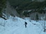 Záver zjazdu patrí ľadovým rigolom zvážnice v Kanndalen, čo znova predstavuje zábavu hlavne pre Miša na snowboarde