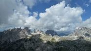 Výhľady zo siedmeho štandu na severnú časť Sextener Dolomiten