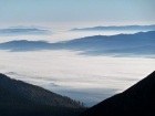 Výhľady na hmly v spišských kotlinách počas krátkeho októbrového babieho leta