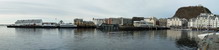 Prístav v Alesundet a vyhliadkový kopček Aksla (možnosť prezretia panorámy vo väčšom rozlíšení)