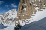 Okolité scenérie sú úžasné, charakterom trochu pripomínajú Dolomity (fotil Robo)