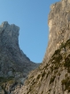 Steinerne Rinne je úzka skalná dolinka ohraničená zľava Predigtstuhlom a sprava masívom Fleischbanku