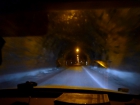 Jazda hičkokovským tunelom Pollfjelltunnelen