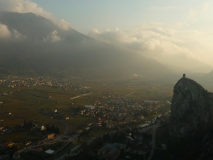 Pohľad na Arco z Monte Colodri, Taliansko